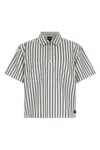 Vans 'cropped Zip' Shirt In Multi