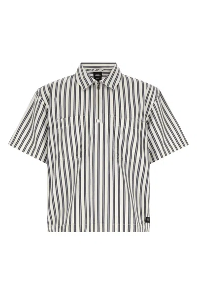 Vans 'cropped Zip' Shirt In Multi