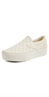 VANS CSO STACKFORM SNEAKERS CHCKERBRD MARSHMLLW/TURTLEDOVE