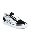 Vans Dalmatian Panelled Trainers In Black