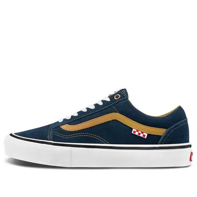 Vans Dane Reynolds X Skate Old Skool 'navy Golden Brown' In Blue