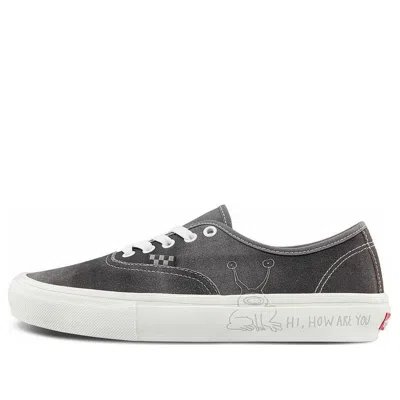 Vans Daniel Johnston X Skate Authentic 'hi, How Are You Project' In Gray
