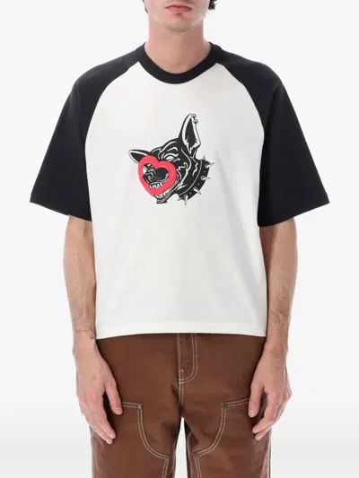 Vans Dayana Dog Face Graphic-print T-shirt In Multi