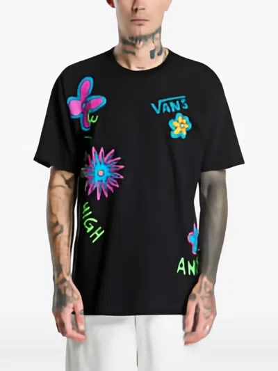 Vans De La Soul 3 Feet High And Rising T-shirt In Black