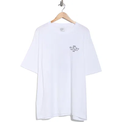 Vans Deep Cut Logo Graphic T-shirt In White