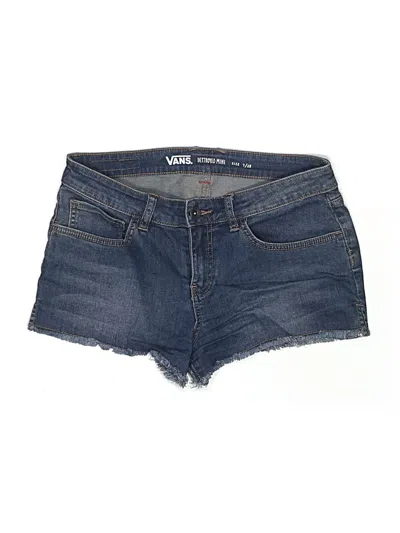 Pre-owned Vans Denim Shorts In Blue