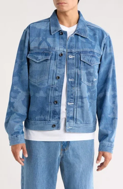 Vans Denim Trucker Jacket In Blue