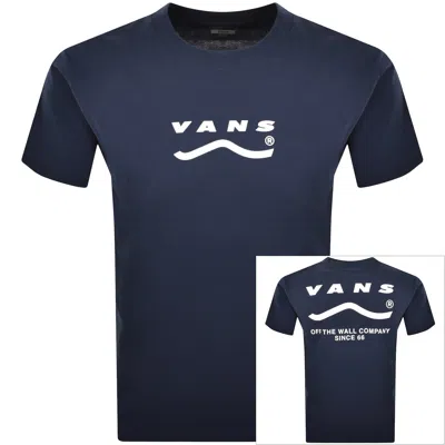 Vans Determined T Shirt Navy In Blue