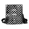 Vans Diagonal Bag 'black White' In Multi