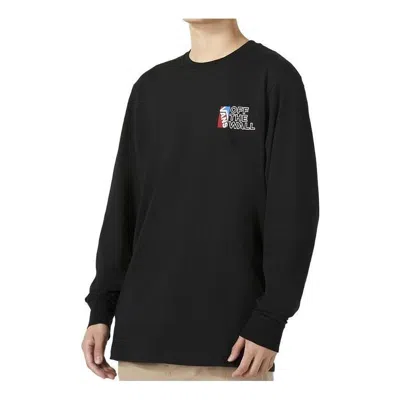 Vans Dimensions Long Sleeve T-shirt 'black'