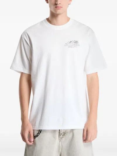 Vans Dirt Trip Graphic-print T-shirt In White