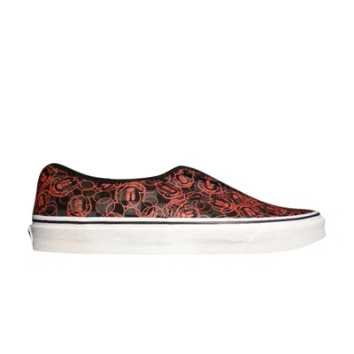 Pre-owned Vans Disney X Authentic 'mickey Mouse Checkerboard' In Red