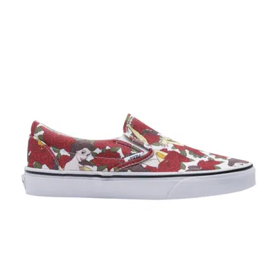 Pre-owned Vans Disney X Classic Slip-on 'belle' | Red | Men's Size 3.5