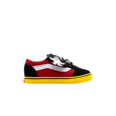 Pre-owned Vans Disney X Old Skool Velcro Toddler 'mickey Hugs' | Black | Infant Size 4