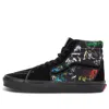 Vans Disney X Sk8-hi 'villains' In Black