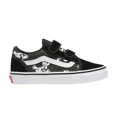 Pre-owned Vans Disney X  Old Skool V Kids 'og Family Mickey Mouse' | Multi-color | Kid's Size 13 In Multicolor