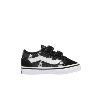 Pre-owned Vans Disney X  Old Skool V Toddler 'og Family Mickey Mouse' | Multi-color | Infant Size 2