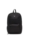Vans Divert Logo-patch Backpack In Black