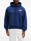 Vans Double Standard Pullover Hoodie In Blue