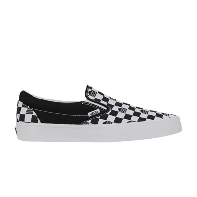 Pre-owned Vans Dover Street Market X Og Classic Slip-on Lx 'black White Checkerboard'