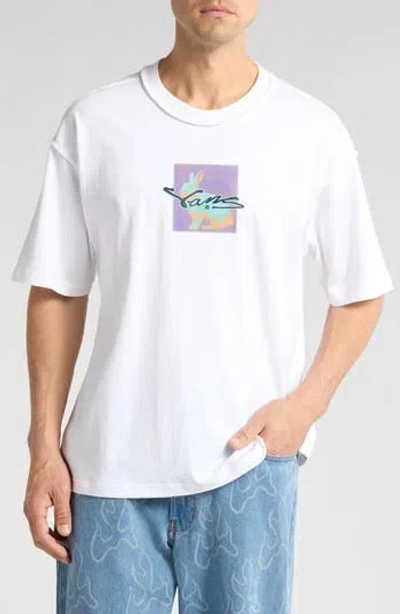 VANS VANS DOWN THE RABBIT HOLE OVERSIZE GRAPHIC T-SHIRT