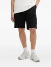 Vans Drawstring Cargo Shorts In Black