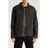 Vans Drill Cotton Canvas Chore Coat In Black
