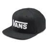 Vans Drop V Snapback Hat 'black White'