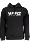 VANS ELEGANT LONG-SLEEVED HOODED SWEATSHIRT IN BLACK