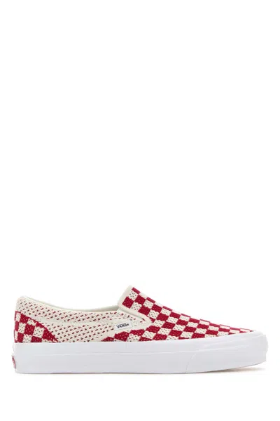 Vans Embroidered Fabric Lx Classic Slip Ons