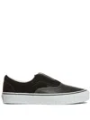 Vans Engineered Garments Laceless Sneakers In Black