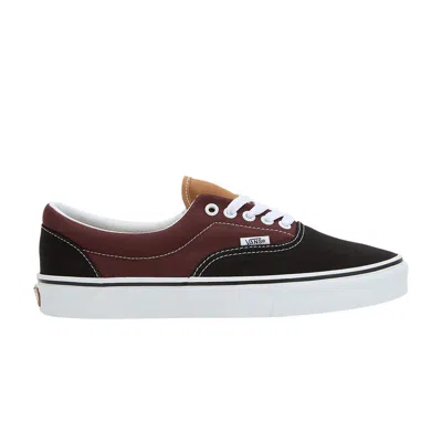 Pre-owned Vans Era 'color Block - Black Brown'