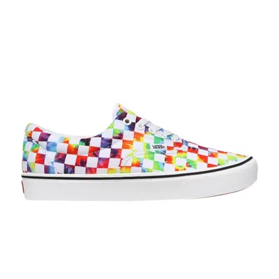Pre-owned Vans Era Comfycush 'tie-dye Checker' | White | Men's Size 8