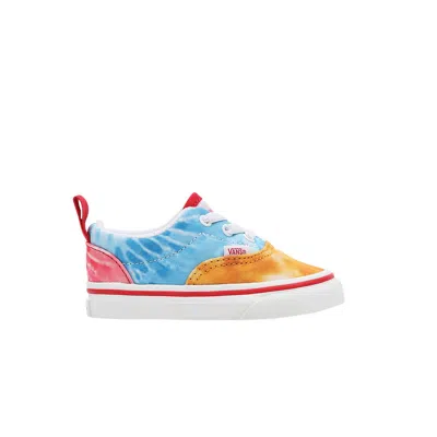 Pre-owned Vans Era Elastic Lace Toddler 'tie Dye Block' | Multi-color | Infant Size 4