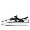 Vans Era Full Print Retro Casual Skate Shoes Unisex Black Beige 'black White' In Multi