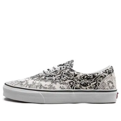 Vans Era Ouroboros Black And White In Silver
