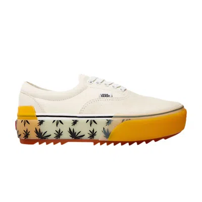 Pre-owned Vans Era Stacked Lx 'palm Blue Yellow' In Cream