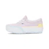 Vans Era Stacked Women's Low Shoe (pastel) Multi/true White In Multi/true White
