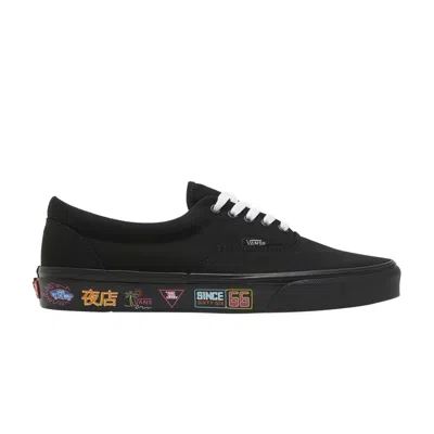 Pre-owned Vans Era ' Market' In Black
