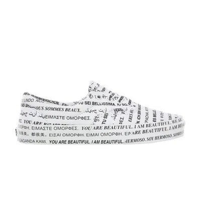 Pre-owned Vans Era 'we Are Beautiful - White'
