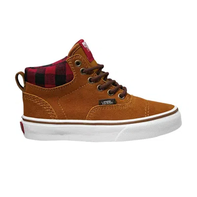 Pre-owned Vans Era-hi Mte Kids 'glazed Ginger Plaid' | Brown | Kid's Size 10.5