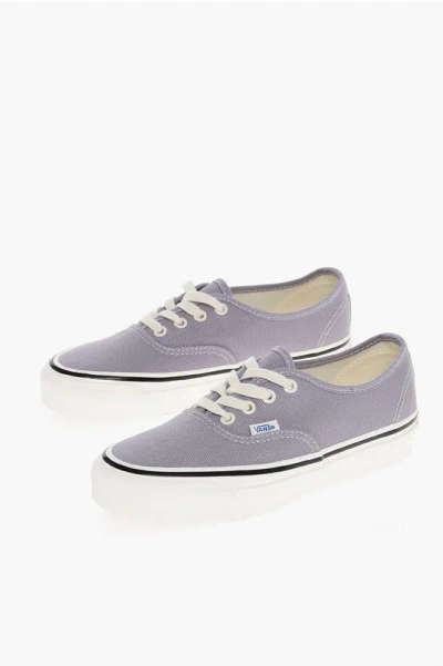 Vans Fabric Reissue 44 Low Top Sneakers With Contrasting Sole In Purple