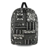 Vans Fashion Printed Backpack 'black White' In Multi