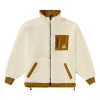 Vans Faux Sherpa Jacket Reversible Coat 'brown Beige' In White