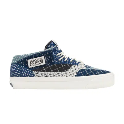 Pre-owned Vans Fdmtl X Half Cab 33 Engineered Knit 'sashiko Pack' | Blue | Men's Size 7