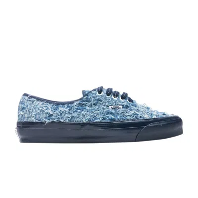 Pre-owned Vans Fdmtl X Og Authentic Lx 'distressed Indigo' In Blue