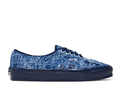 Vans Fdmtl X  Og Authentic Lx 'distressed Indigo' In Blue