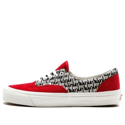 Vans Fear Of God X Era 95 Dx 'collection 2 Red' In Multi