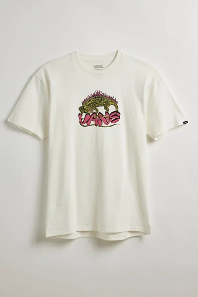 Vans Fiery Friend Tee In White, Men's At Urban Outfitters