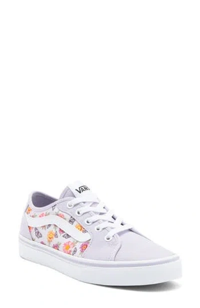 Vans Filmore Decon Low Top Sneaker In Butterfly Floral Evening Haze